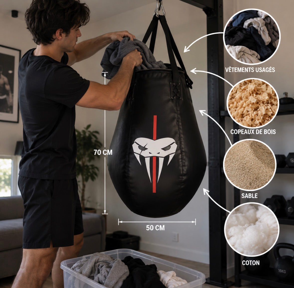 Sac de Frappe Suspendu