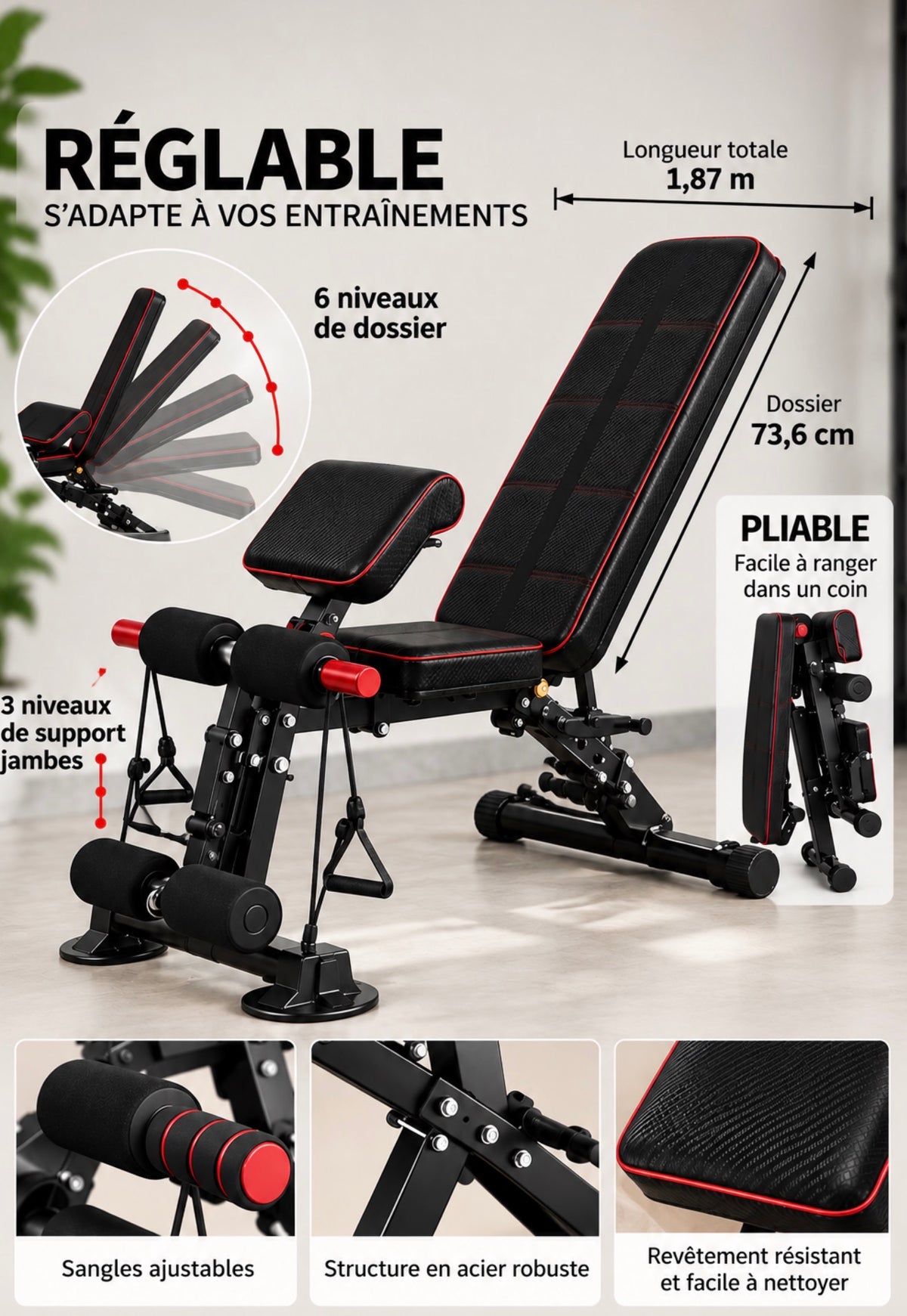 Banc de musculation